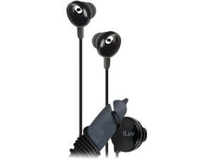 iLuv iEP311BLK In-Ear Stereo Earphones with Volume Control (Black) iLuv iEP311BLK In-Ear Stereo Earphones with Volume Control (Black)