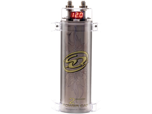 Soundquest Sqcap2m 2-farad Power Capacitor With Digital Display Soundquest Sqcap2m 2-farad Power Capacitor With Digital Display