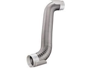 DEFLECTO HUPK8WA/4 Easy-Connecting Semi-Rigid Dryer Vent Hookup Kit, 8ft DEFLECTO HUPK8WA/4 Easy-Connecting Semi-Rigid Dryer Vent Hookup Kit, 8ft