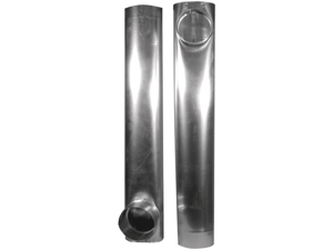 DEFLECTO DAF2 Skinny Duct(TM) Telescoping Aluminum Vent (27" - 48") DEFLECTO DAF2 Skinny Duct(TM) Telescoping Aluminum Vent (27" - 48")