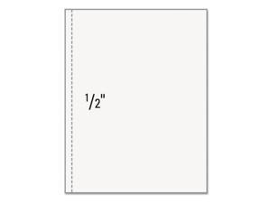 Office Paper Perforated 1/2" Vertical from Left 8 1/2 x 11 20-lb 500/Ream Office Paper Perforated 1/2" Vertical from Left 8 1/2 x 11 20-lb 500/Ream