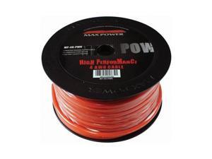 MAXPOWER MP4GPWR Max Power power cable 4ga 100ft MAXPOWER MP4GPWR Max Power power cable 4ga 100ft