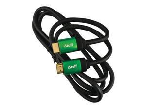 Nippon IHD300GR6 iStuff 6' Premium Metallic HDMI Cable, Green Nippon IHD300GR6 iStuff 6' Premium Metallic HDMI Cable, Green