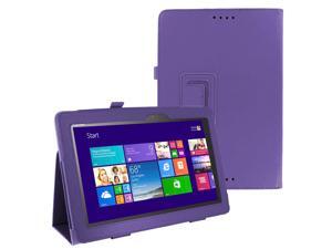 PURPLE Portfolio SLIM Leather Case Smart Cover Skin for ASUS T100 Tablet PURPLE Portfolio SLIM Leather Case Smart Cover Skin for ASUS T100 Tablet