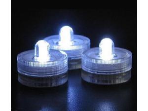 10X White Waterproof Submersible Floralyte LED Lights Tea Lights for Weddings & Parties 10X White Waterproof Submersible Floralyte LED Lights Tea Lights for Weddings & Parties
