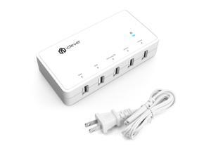 iClever 30W/5V-6A 5-Port USB Wall Charger / Travel portable Charger Table charger AC power adapter for iPhone 5s, 5c, 5, 4s, 4; iPad 5, Air, Mini; iPod Touch, Nano iClever 30W/5V-6A 5-Port USB Wall Charger / Travel portable Charger Table charger AC power adapter for iPhone 5s, 5c, 5, 4s, 4; iPad 5, Air, Mini; iPod Touch, Nano