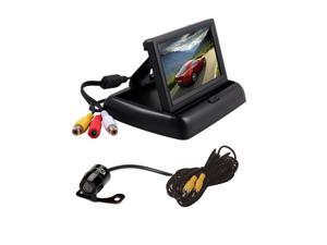 Hisgadget 4.3" TFT LCD Car Backup Reverse Monitor + 170° Waterproof Car Rear Night View Reverse Backup Parking CCD Camera Hisgadget 4.3" TFT LCD Car Backup Reverse Monitor + 170° Waterproof Car Rear Night View Reverse Backup Parking CCD Camera