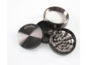 Ohuhu® Four 4 Piece Zinc Herb Tobacco Spice Grinder Crusher 2.38" Ohuhu® Four 4 Piece Zinc Herb Tobacco Spice Grinder Crusher 2.38"