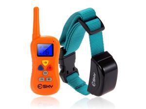 Esky Rechargeable LCD Remote Shock Control Pet Dog Training Collar with 100 Level of Vibration + 100 Level of Static Shock+ 1 Level Tone For Medium / Large Dog Esky Rechargeable LCD Remote Shock Control Pet Dog Training Collar with 100 Level of Vibration + 100 Level of Static Shock+ 1 Level Tone For Medium / Large Dog
