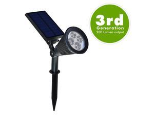 OxyLED E03S LED Solar Spotlight / Solar Powered Outdoor Wall Light - Waterproof, 180°Angle Adjustable OxyLED E03S LED Solar Spotlight / Solar Powered Outdoor Wall Light - Waterproof, 180°Angle Adjustable