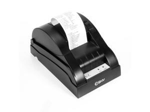 Esky ES-RP01 USB 58mm Thermal Receipt Printer, 90mm/s High-speed Printing, Compatible with ESC/POS Command, Built-in Data Buffer----Black Esky ES-RP01 USB 58mm Thermal Receipt Printer, 90mm/s High-speed Printing, Compatible with ESC/POS Command, Built-in Data Buffer----Black