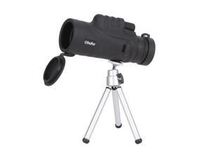 Ohuhu® 12X52 Mini Waterproof Monocular Telescope With Tripod Ohuhu® 12X52 Mini Waterproof Monocular Telescope With Tripod