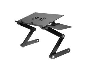 Ohuhu Portable Adjustable Aluminum Multi-Functional Laptop Table Stand Laptop Desk/Stand/Table Vented Notebook-Macbook TV Bed Large Lap Tray Stand Up/Sitting - Black Ohuhu Portable Adjustable Aluminum Multi-Functional Laptop Table Stand Laptop Desk/Stand/Table Vented Notebook-Macbook TV Bed Large Lap Tray Stand Up/Sitting - Black
