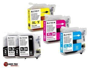 5 Compatible Ink for Brother LC103BK LC103C LC103M LC103Y DCP-J152W MFC-J245 MFC-J285DW MFC-J450DW MFC-J470DW MFC-J475DW 5 Compatible Ink for Brother LC103BK LC103C LC103M LC103Y DCP-J152W MFC-J245 MFC-J285DW MFC-J450DW MFC-J470DW MFC-J475DW