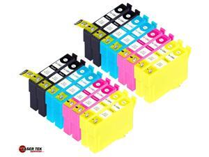 Laser Tek Services® 16 Pack of Epson T126 Replacement Ink Cartridges (4BK, 4C, 4M, 4Y) Laser Tek Services® 16 Pack of Epson T126 Replacement Ink Cartridges (4BK, 4C, 4M, 4Y)