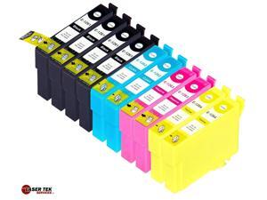 Laser Tek Services® 10 Pack of Epson T126 Replacement Ink Cartridges (4BK, 2C, 2M, 2Y) Laser Tek Services® 10 Pack of Epson T126 Replacement Ink Cartridges (4BK, 2C, 2M, 2Y)