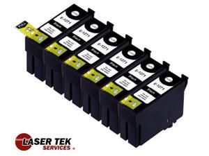 Laser Tek Services® 6 Pack of Epson T127120 Black Replacement Ink Cartridge (T127 Black) Laser Tek Services® 6 Pack of Epson T127120 Black Replacement Ink Cartridge (T127 Black)