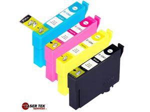 Laser Tek Services® 4 Pack of Epson T126 Replacement Ink Cartridges (1BK, 1C, 1M, 1Y) Laser Tek Services® 4 Pack of Epson T126 Replacement Ink Cartridges (1BK, 1C, 1M, 1Y)