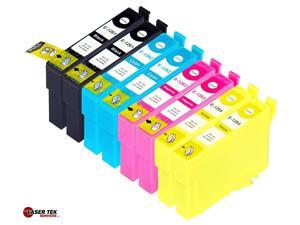Laser Tek Services® 8 Pack of Epson T126 Replacement Ink Cartridges (2BK, 2C, 2M, 2Y) Laser Tek Services® 8 Pack of Epson T126 Replacement Ink Cartridges (2BK, 2C, 2M, 2Y)