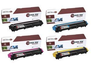 Laser Tek Services® Brother TN221 / TN225 4 Pack Compatible Replacement Toner Cartridges (1K, 1C, 1M, 1Y) Laser Tek Services® Brother TN221 / TN225 4 Pack Compatible Replacement Toner Cartridges (1K, 1C, 1M, 1Y)