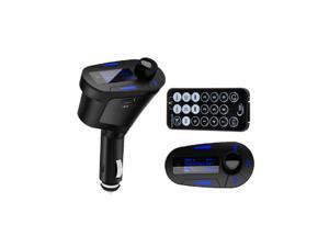 New USB Car Kit MP3 Player Wireless SD MMC LCD Remote FM Transmitter Modulator-Blue New USB Car Kit MP3 Player Wireless SD MMC LCD Remote FM Transmitter Modulator-Blue