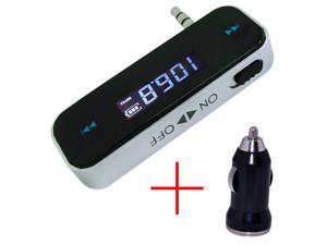 3.5mm In-car Wireless FM Transmitter Radio Adapter for iPhone 5S 5C 5 ipod Samsung Galaxsy S4 S3 Note 3 HTC One M7 / Mini with Car Charger 3.5mm In-car Wireless FM Transmitter Radio Adapter for iPhone 5S 5C 5 ipod Samsung Galaxsy S4 S3 Note 3 HTC One M7 / Mini with Car Charger