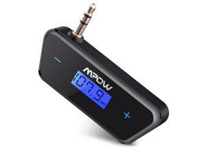 Mpow Streambot Trapezoid 3.5mm In-Car LCD Display FM Transmitter Radio Adapter for Smart Phones and MP3/MP4 Players Mpow Streambot Trapezoid 3.5mm In-Car LCD Display FM Transmitter Radio Adapter for Smart Phones and MP3/MP4 Players