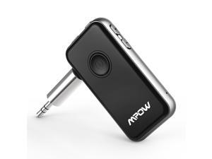 Mpow Bluetooth4.1 Transmitter/Receiver,2-in-1 Wireless 3.5mm Audio Adapter for Headphone, Speaker, TV, PC, Car Stereos, MP3/MP4 Mpow Bluetooth4.1 Transmitter/Receiver,2-in-1 Wireless 3.5mm Audio Adapter for Headphone, Speaker, TV, PC, Car Stereos, MP3/MP4