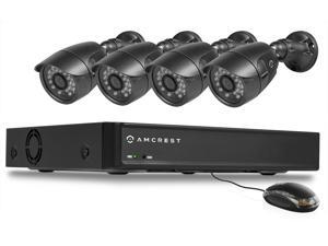 Amcrest 650 TVL 4CH Video Security System - Four 650TVL Weatherproof IP66 Bullet Cameras, 80 Feet IR LED Night Vision, Long Distance Transmit Range (984ft) Amcrest 650 TVL 4CH Video Security System - Four 650TVL Weatherproof IP66 Bullet Cameras, 80 Feet IR LED Night Vision, Long Distance Transmit Range (984ft)