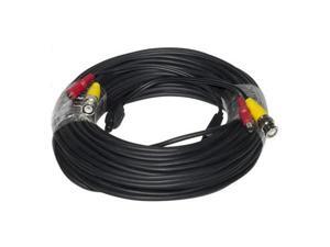 HQ-Cam 50ft Security CCTV Surveillance Camera Pre-made BNC Video Power Siamese Cable - Black HQ-Cam 50ft Security CCTV Surveillance Camera Pre-made BNC Video Power Siamese Cable - Black