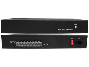 HQ-Cam CCTV Security Surveillance Power Box, 12V DC, 16-Channel, 10A, 1.5U HQ-Cam CCTV Security Surveillance Power Box, 12V DC, 16-Channel, 10A, 1.5U