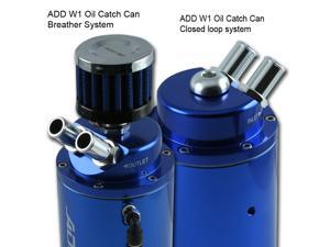 ADD W1 Blue Oil Breather Catch Tank Can ADD W1 Blue Oil Breather Catch Tank Can