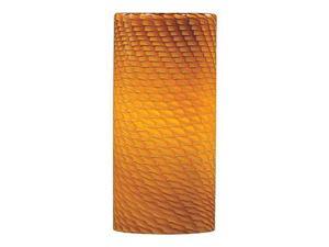 ET2 Lighting Amber Ripple Glass in Polished Chrome - EG90514 ET2 Lighting Amber Ripple Glass in Polished Chrome - EG90514