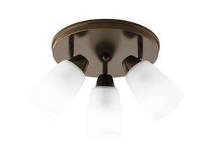 Progress Wisten 3-Light Directional Etched Glass in Antique Bronze - P3361-20 Progress Wisten 3-Light Directional Etched Glass in Antique Bronze - P3361-20