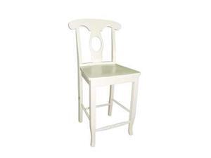 International Concepts Dining Essentials Empire Counterheight Stool - S31-122W International Concepts Dining Essentials Empire Counterheight Stool - S31-122W