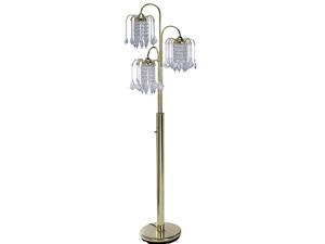Ore International 6866G Polished Brass Finish Floor Lamp Ore International 6866G Polished Brass Finish Floor Lamp