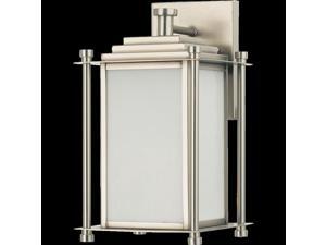 Quorum Shoreham 1 Light Wall Mount, Satin Nickel - 7950-1-65 Quorum Shoreham 1 Light Wall Mount, Satin Nickel - 7950-1-65