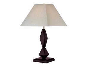 Z-Lite Portable Lamps 1 Light Table Lamp, Mahogany Finish - TL117 Z-Lite Portable Lamps 1 Light Table Lamp, Mahogany Finish - TL117