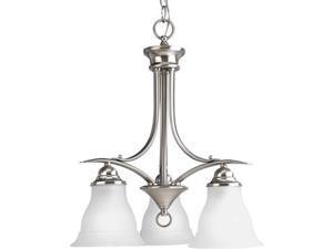 Progress Lighting Trinity Three-Light Chandelier - P4324-09 Progress Lighting Trinity Three-Light Chandelier - P4324-09