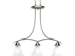 Progress Lighting Trinity Three-Light Chandelier - P4325-09 Progress Lighting Trinity Three-Light Chandelier - P4325-09