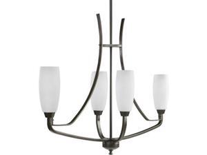 Progress Lighting Westin Four-Light Chandelier - P4435-20 Progress Lighting Westin Four-Light Chandelier - P4435-20
