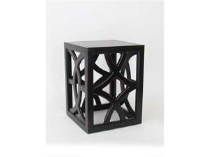 Wayborn Furniture Charleston Table, Black - 5715B Wayborn Furniture Charleston Table, Black - 5715B