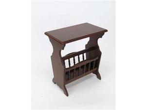 Wayborn Furniture Magazine Table, Dark Brown - 9125 Wayborn Furniture Magazine Table, Dark Brown - 9125