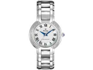 Bulova Fairlawn Diamond Accented Stainless Steel Womens Watch 96R167 Bulova Fairlawn Diamond Accented Stainless Steel Womens Watch 96R167