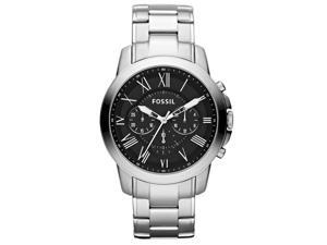 Fossil Grant Chronograph Black Dial Mens Watch FS4736 Fossil Grant Chronograph Black Dial Mens Watch FS4736
