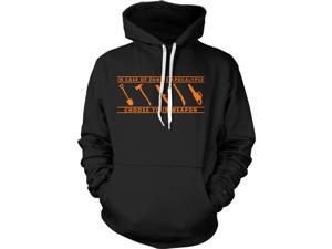 In Case of Zombie Apocalypse Choose Your Weapon Funny Hoodie S In Case of Zombie Apocalypse Choose Your Weapon Funny Hoodie S