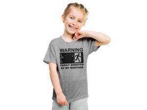 Youth Easily Annoyed By My Brother Funny Sibling T Shirt -S Youth Easily Annoyed By My Brother Funny Sibling T Shirt -S