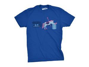 Sick of My Job T-Shirt Showing a Carousel Horse Throwing Up XL Sick of My Job T-Shirt Showing a Carousel Horse Throwing Up XL