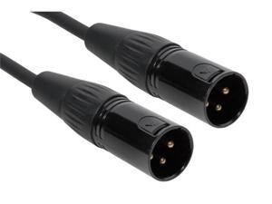 SuperFlex GOLD Patch Cable, XLR Male to XLR Male - 1' Length SuperFlex GOLD Patch Cable, XLR Male to XLR Male - 1' Length