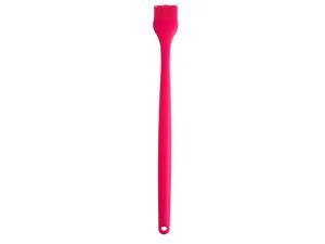 Mastrad Orka 16 Inch Silicone Basting Brush Red Mastrad Orka 16 Inch Silicone Basting Brush Red